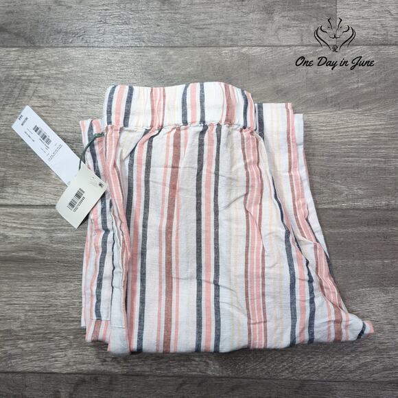 Liz Claiborne Linen Crop Pants Size M - Picture 6 of 6